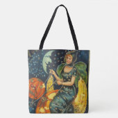 Vintages Halloween-Poster Tasche (Vorderseite)