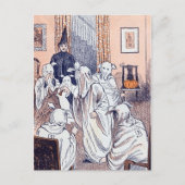 Vintages Halloween Postkarte (Vorderseite)