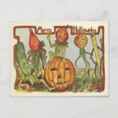 Vintages Halloween Postkarte (Vorderseite)