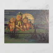 Vintages Halloween Postkarte (Vorderseite)