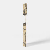 Vintages Halloween Pumpkin Vine-Muster iPhone Hülle (Rechte Seite)