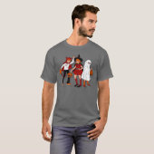 Vintages Halloween-Retro T-Shirt (Vorne ganz)