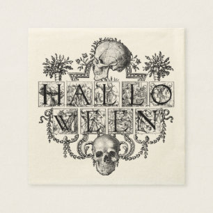 Vintages Halloween Serviette