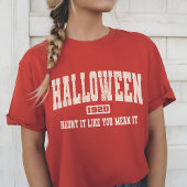 Vintages Halloween-Shirt, geistliches Zitat-Shirt T-Shirt