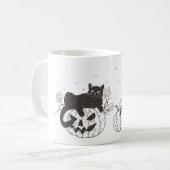Vintages Halloween-Shirt, Halloween-Sweatshirt, Ka Kaffeetasse (Vorderseite Links)