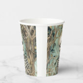 Vintages Halloween Skeleton Pappbecher (Rechts)