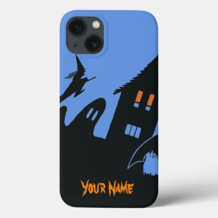 Vintages Halloween Spuk Haus Hexenmeister Bat Case-Mate iPhone Hülle