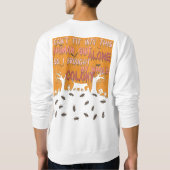 Vintages Halloween Sweatshirt (Rückseite)