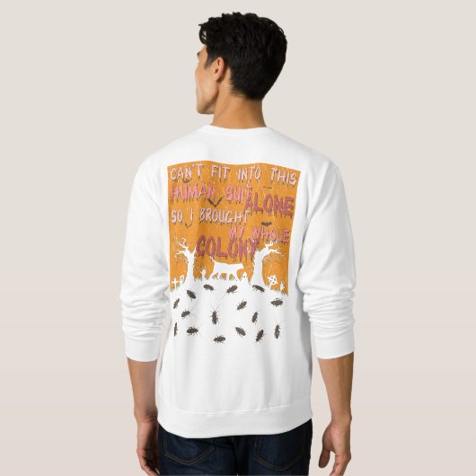 Vintages Halloween Sweatshirt (Schwarz voll)