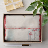 Vintages Halloween Viktorianisch Edwardian Decoupa Seidenpapier (Geschenk)