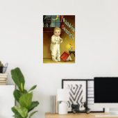 Vintages Halloween von Ellen Clapsaddle, Ghost Sto Poster (Heimbüro)