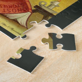 Vintages Halloween von Ellen Clapsaddle, Ghost Sto Puzzle (Seite)