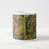 Vintages Halloween Zombies, Grafitti Street Art Jumbo-Tasse (Vorderseite)