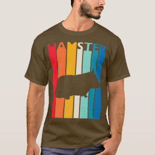 Vintages Hamster Shirt Retro Geschenk für Tiere