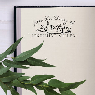 Vintages Handschriftenbuch Niedlicher Hundebibliot Permastempel