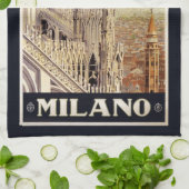 Vintages Handtuch Mailands Mailand Italien (Gefaltet)
