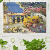 Vintages Handtuch von Sanremo Italien (Gefaltet)