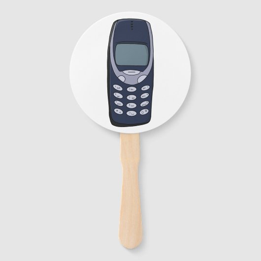 Vintages Handy Fächer (Vorderseite)
