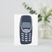 Vintages Handy Feiertagspostkarte (Stehend Vorderseite)