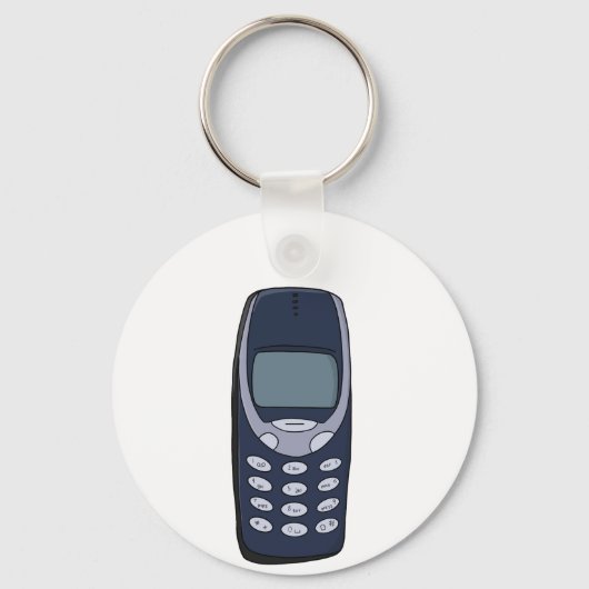 Vintages Handy Schlüsselanhänger (Vorderseite)