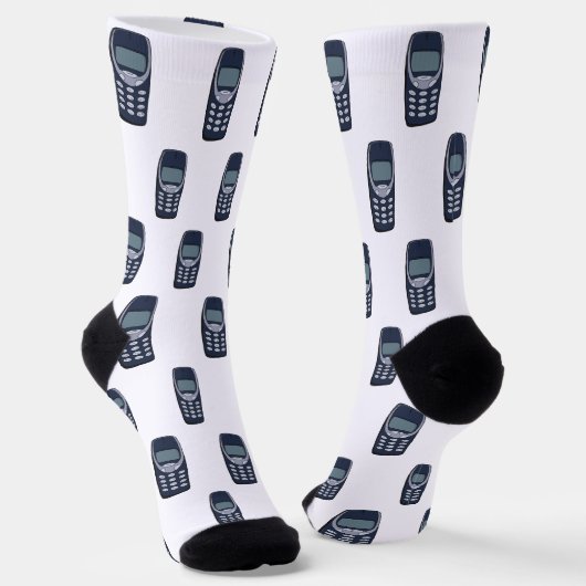 Vintages Handy Socken (Gewinkelt)