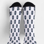 Vintages Handy Socken (Oben)
