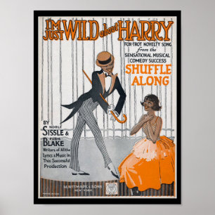 Vintages Harlem-Renaissance-Poster Poster