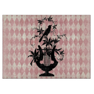 Vintages Harn- und Vogelzuchtboard Schneidebrett