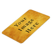 Vintages Harvest Gold Perchester Blank Magnet (Linke Seite)