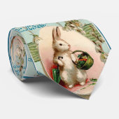 Vintages Hasen- und Ostereier Krawatte (Gerollt)