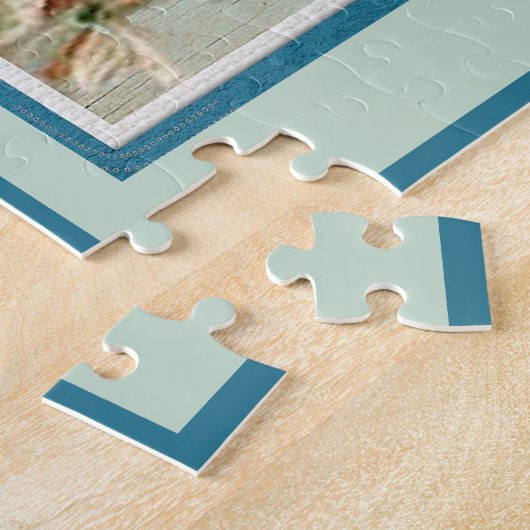 Vintages Hasen- und Ostereier Puzzle (Seite)