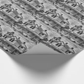 VINTAGES HAUS GESCHENKPAPIER (Ecke)