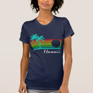Vintages Hawaii - beunruhigter Entwurf T-Shirt