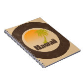 Vintages Hawaii-Logo Notizblock (Rechte Seite)