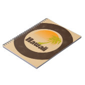 Vintages Hawaii-Logo Notizblock (Linke Seite)
