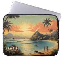 Vintages Hawaii Tropical Beach Thema