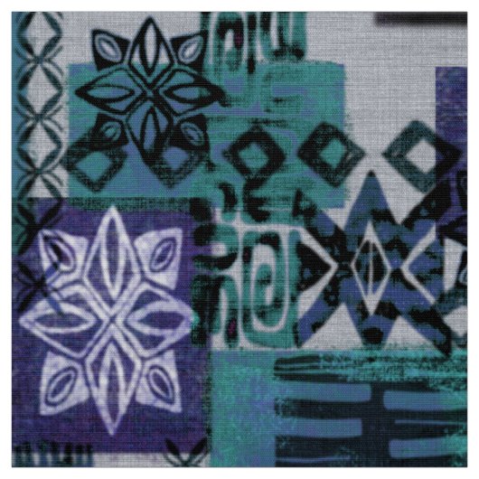 Vintages hawaiianisches Barktuch Stoff (Muster)