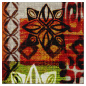 Vintages hawaiianisches Barktuch Stoff (Nahaufnahme)
