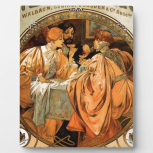 Vintages Heidsieck & Co Monopole Reims Weinkarte Fotoplatte