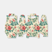 Vintages hellblaues Viktorianisches Blumendesign Geschenkschachtel (Ungefaltet)