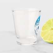 Vintages Helsinki Finnland Schnapsglas (Links)