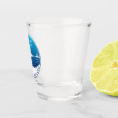 Vintages Helsinki Finnland Schnapsglas (Rechts)