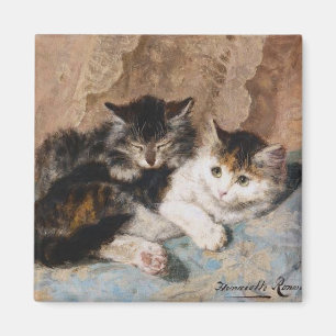 Vintages Henriette Ronner-Knip Best of Friends Magnet