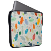 Vintages Herbstleaves Illustrationsmuster Laptopschutzhülle (Vorne Rechts)