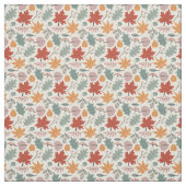 Vintages Herbstleaves und Acornmuster Stoff (Muster)