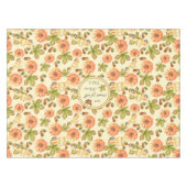 Vintages Herbstmuster Tischdecke (Vorderseite (Horizontal))