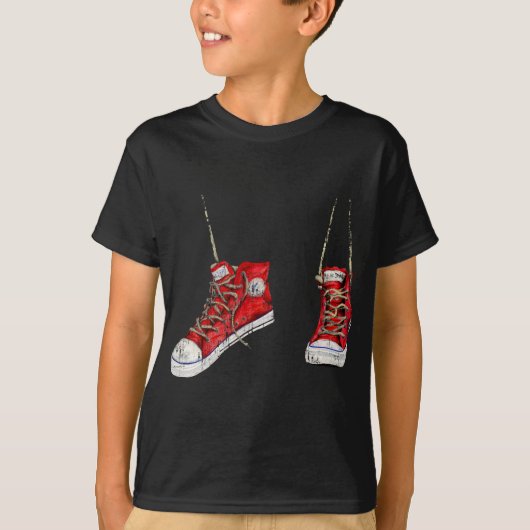 Vintages herum schleichen T-Shirt (Vorderseite)