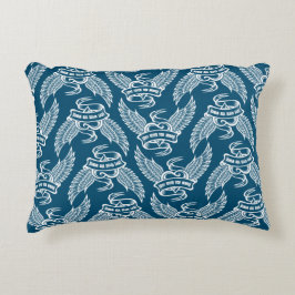 Vintages Herz mit Flügeln, Liebe gibt Ihnen Flügel Dekokissen