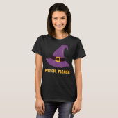 Vintages Hexenkostüm T-Shirt (Vorne ganz)