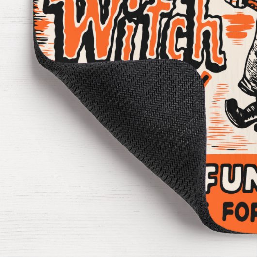 Vintages Hexenspiel Mousepad (Ecke)